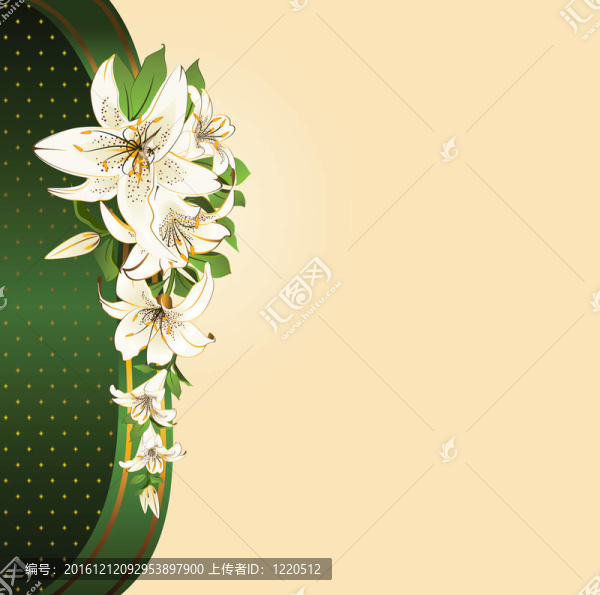 背景與美麗的花朵
