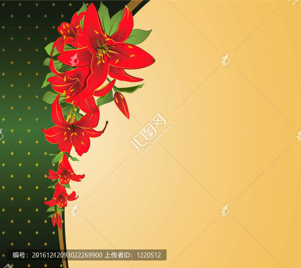背景與美麗的花朵