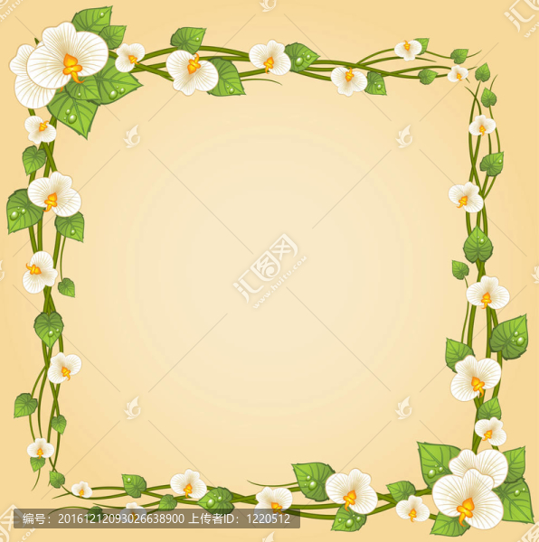 背景與美麗的花朵