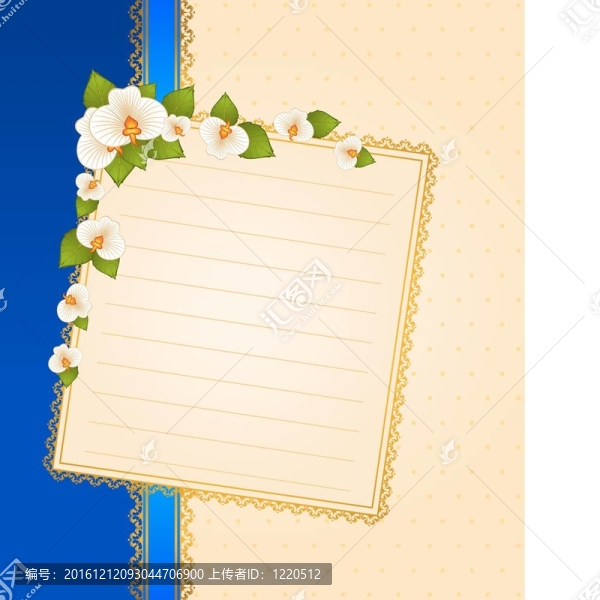 背景與美麗的花朵