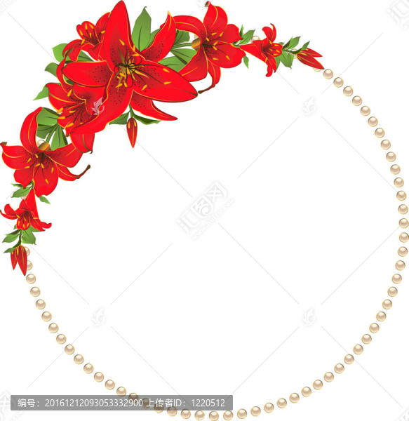 美麗的紅色的花