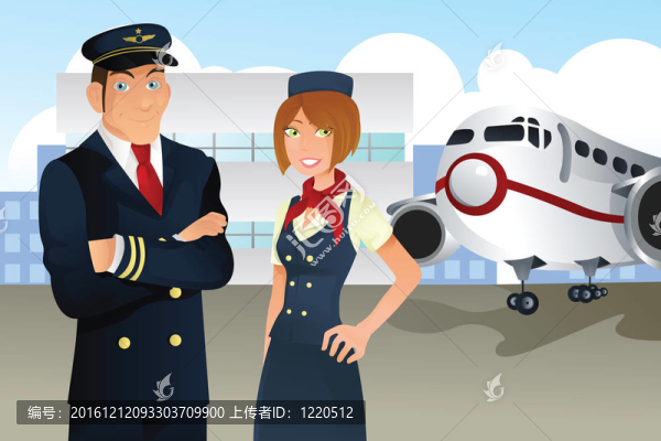 飛行員和空姐