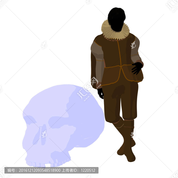 莎士比亞威廉剪影剪影