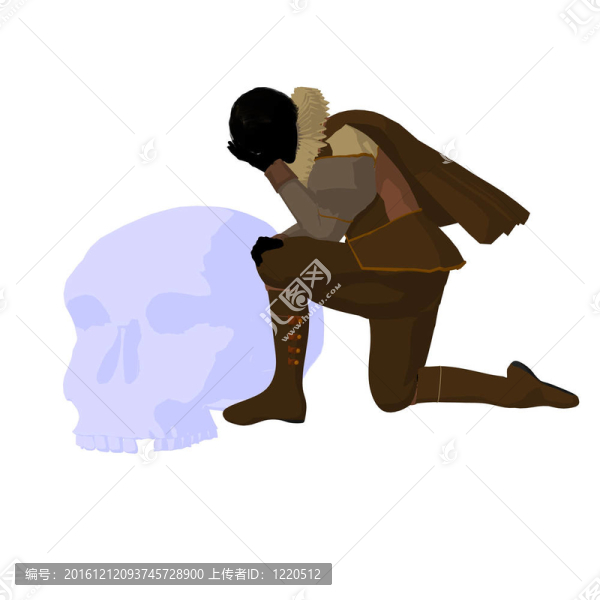 莎士比亞威廉剪影剪影