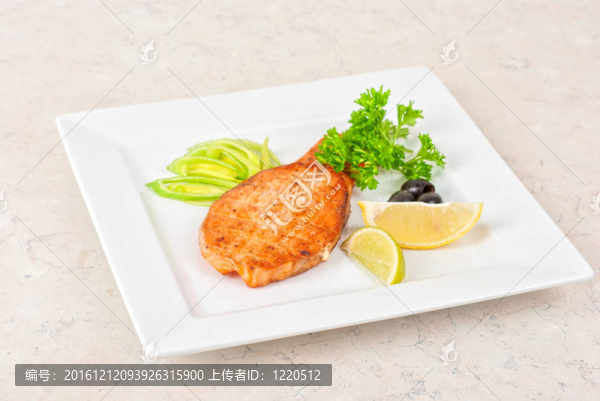 烤鮭魚(yú)排