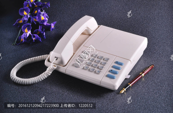 老式電話花崗巖集鋼筆