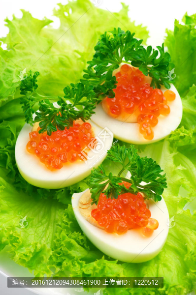 開(kāi)胃菜魚(yú)子醬