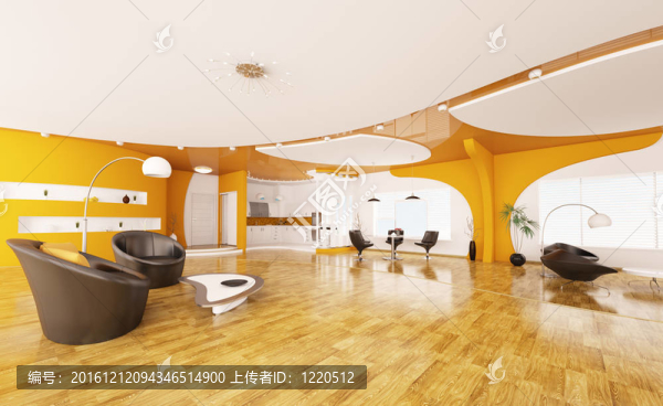 室內(nèi)設(shè)計(jì)現(xiàn)代公寓3D渲染