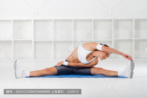 健身的女人