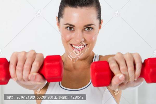 女子健身鍛煉