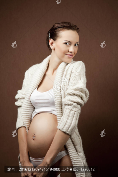 懷孕的女人