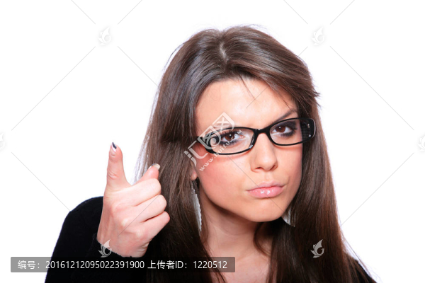 美麗的女商人