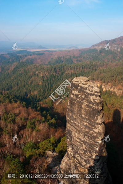 在捷克瑞士山