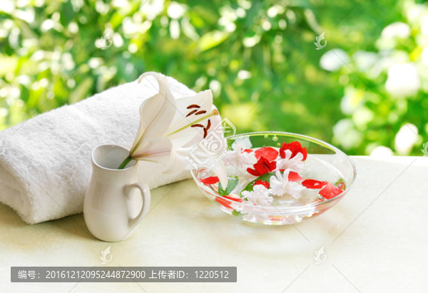 夏季溫泉