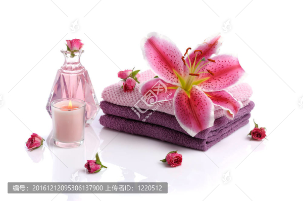 玫瑰花瓣水療