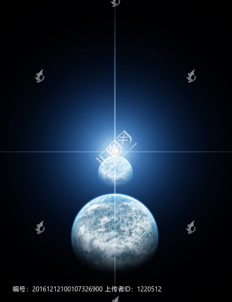 兩顆藍(lán)色星球