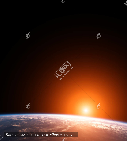地球上升起的太陽(yáng)