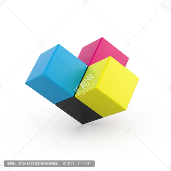 四色方塊