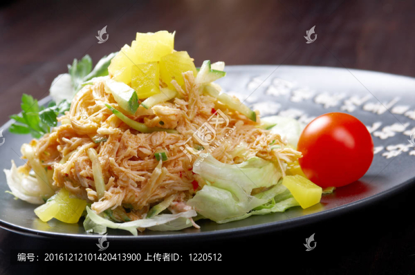 日本煙熏雞肉沙拉