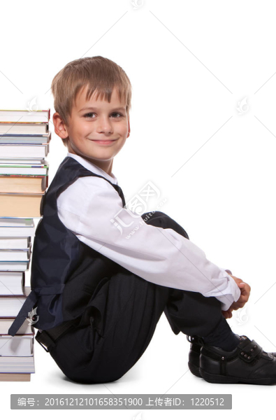 男孩的書