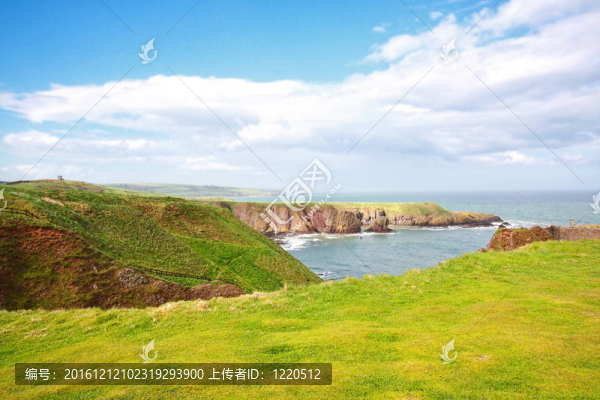 美麗的蘇格蘭景觀；Aberdeenshire；蘇格蘭