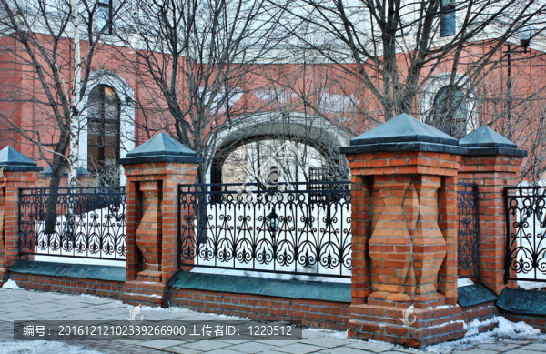 在莫斯科美術(shù)館的建筑（詳細(xì)）