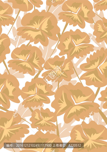 無(wú)縫花圖案