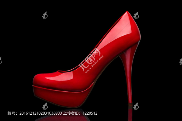 紅色高跟鞋