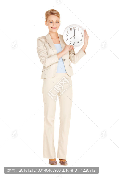 拿大鐘的女人