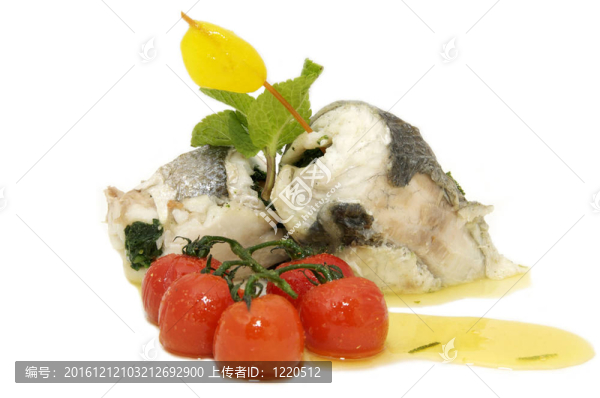 櫻桃番茄烤魚