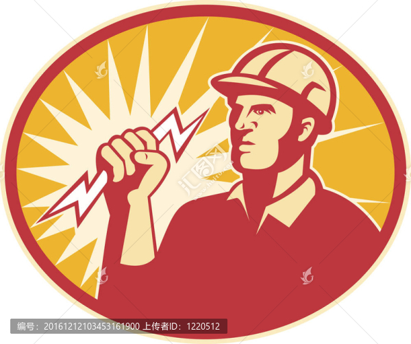 電工電力線工避雷針
