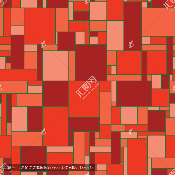 無縫紋理-紅地板