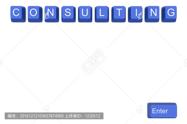 電腦鍵盤上顯示商務(wù)概念的按鈕