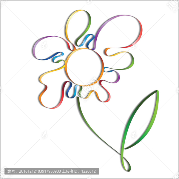 摘要：五顏六色的花