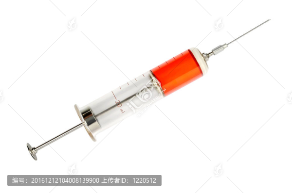 舊玻璃注射器和疫苗