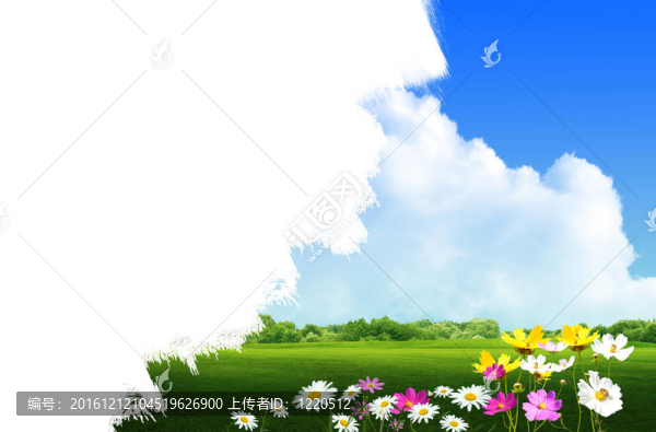 油漆景觀綠色草地背景