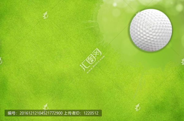 高爾夫草坪上的網(wǎng)頁設(shè)計(jì)背景