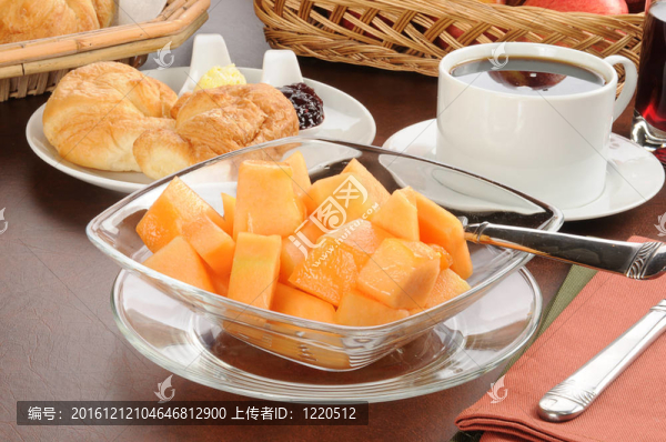 哈密瓜和面包