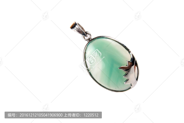 綠瑪瑙吊墜