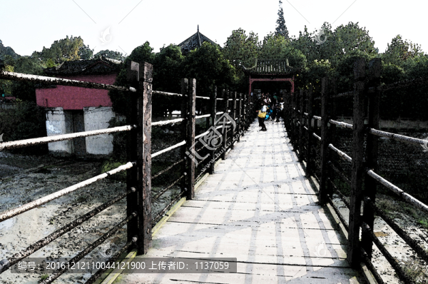 都江堰,寫生,水彩