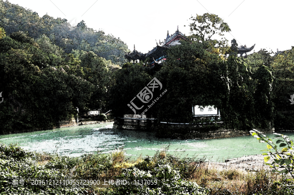 都江堰,寫生,水彩