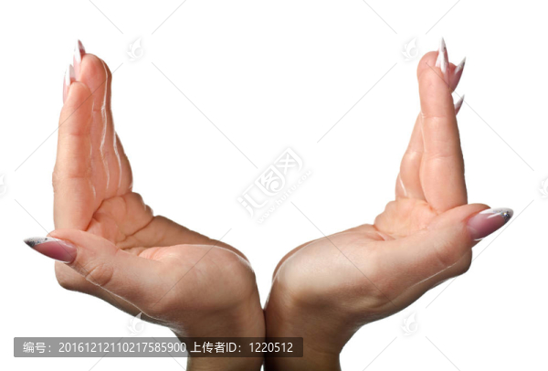 張開雙手