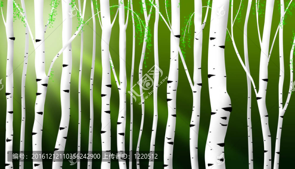抽象樺木梗背景