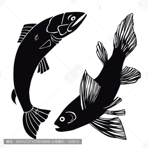 白底魚集；