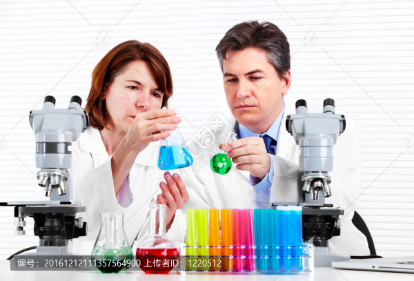 科學實驗室。