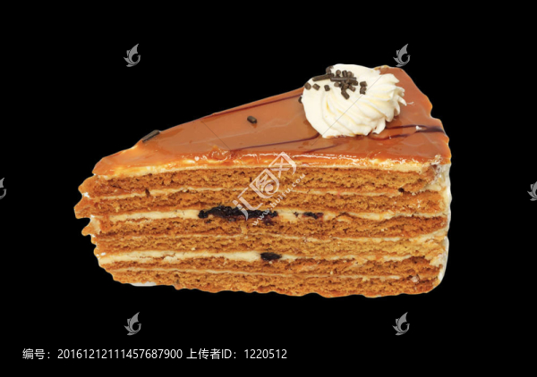 黑色背景蛋糕