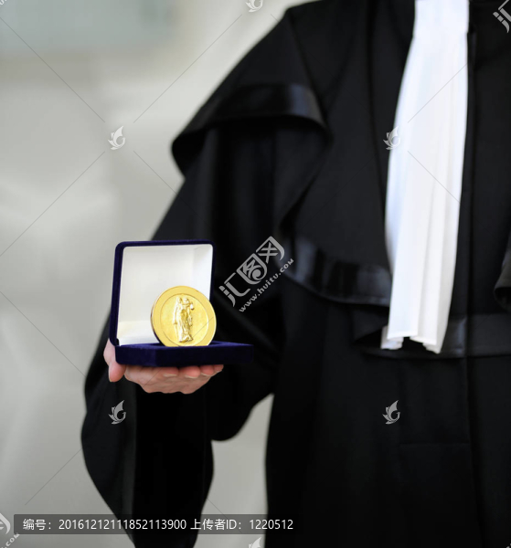 律師穿著長(zhǎng)袍holdong一一正義獎(jiǎng)?wù)? title=