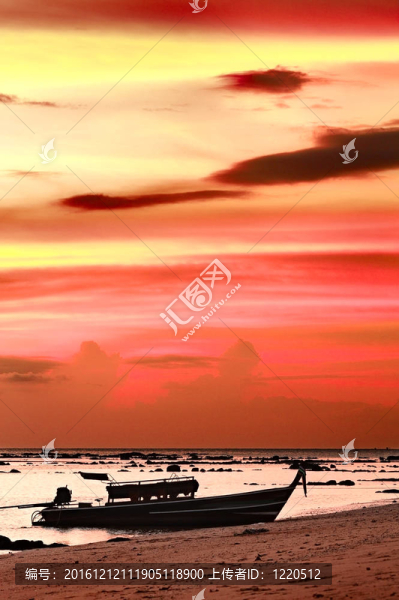 安達(dá)曼海落日