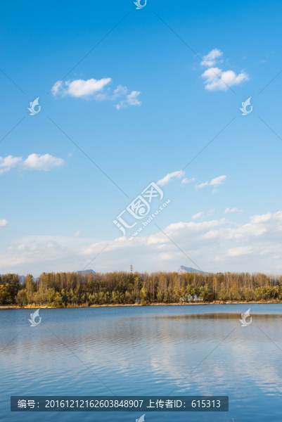 媯水河秋天的風景,延慶風景