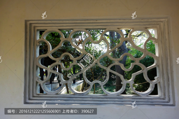 蘇州園林花窗
